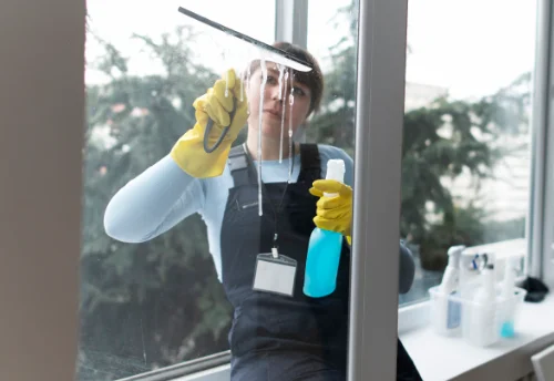 Nettoyage de vitres intérieures et extérieures à Crozant